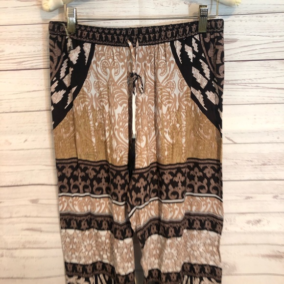 NWT Hale Bob Astine Print Drawstring Pant - Picture 3 of 6